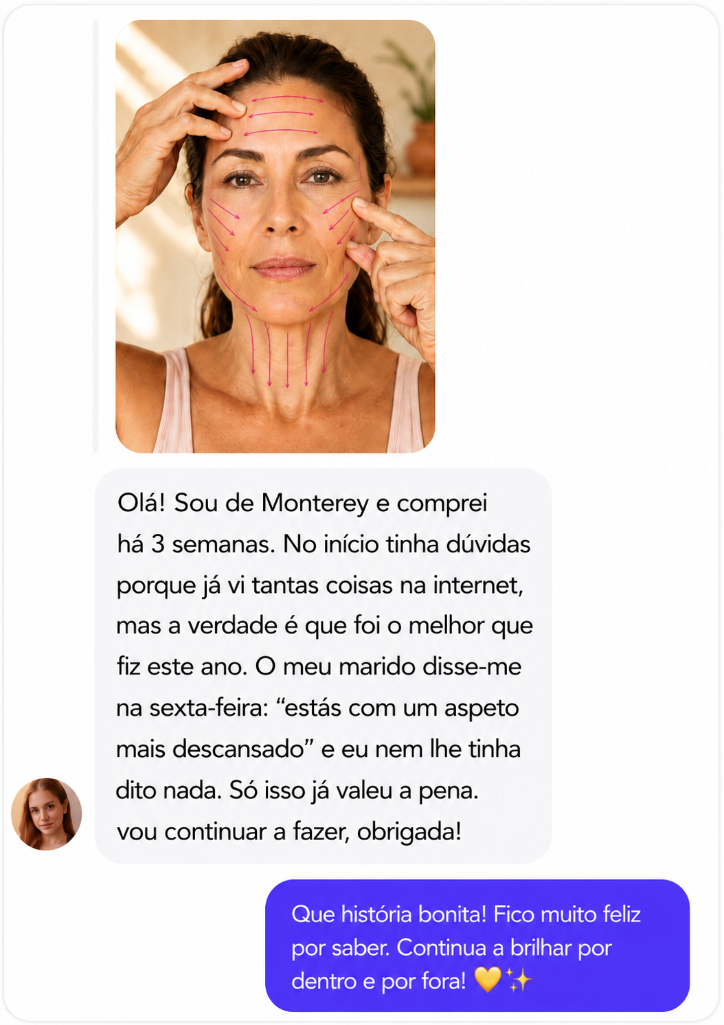 Opinião de uma aluna